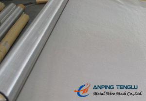 China Plain Dutch Weave 40×200 Filter Cloth With 0.18X0.135mm Stainless Steel Wire factory