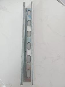 China Silver Pre Galvanized Steel U Channel Strut Channel factory