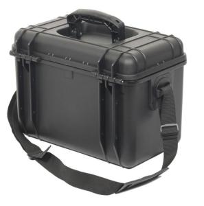 China Plastic PP Instrument Storage Tool Carry Cases Black Sturdy Carrying Handle factory