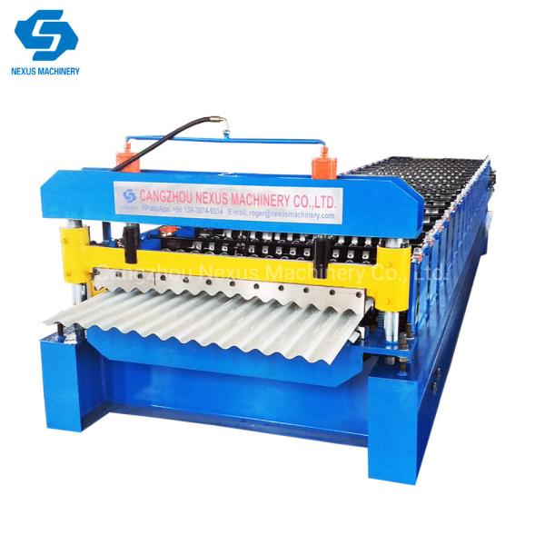 Aluminum Roofing Roll Former Manufacturer China/Corrugated Sheet Roll Forming