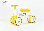 No Pedals Foot To Floor Ride On Car 3.6KG 520*240*410mm Three Wheels Baby
