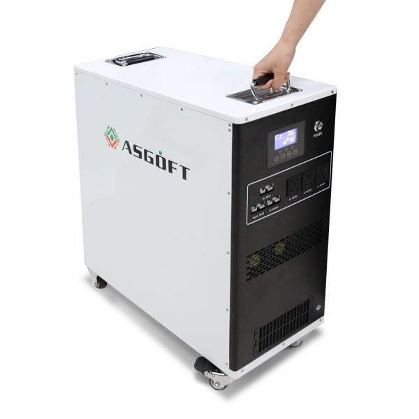 All in one Portable Battery Storage With 220Ah Capacity 25.6V Voltage MPPT