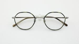 China Blue Light Block Glasses Rtro Optical Eyewear Non-prescription Eyeglasses Frame for Women Men with Handmade Acetate Rims factory