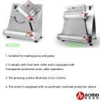 Electric Pizza Dough Roller Machine APD30 for Kitchen Equipment in Manufacturing