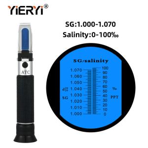 China 1.070SG 100ppt Aquarium Atc Digital Salinity Meter factory