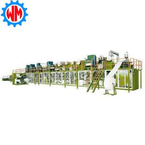 China Full Servo Baby Diaper Production Line with Packaging System and Waste Disposal factory