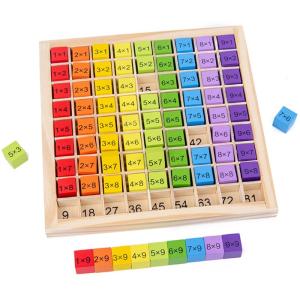 China Montessori 0.59in 99 Number Wooden Math Toy Table Abacus Counting Toy factory
