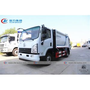China 8000 Liters Shacman L3000 4x2 Rubbish Compactor Truck on sale