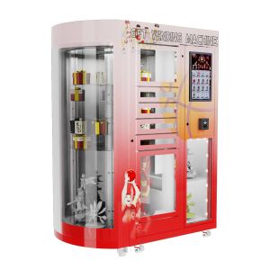 China High End Commercial Smart Rotating Gift Vending Machines With Big Glass Window Remote Android System on sale