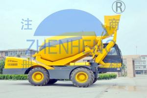 China Industrial 4 Cubic Volumetric Self Loading Concrete Mixer Machine Heavy Duty factory
