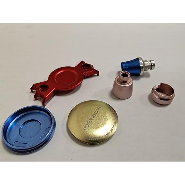 China SGS Cnc Precision Machined Components 5 Axis Aluminum Colorful Anodizing factory