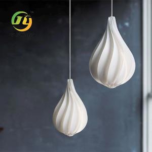 China Nordic Danish Flower Bud Drop Pendant Light Minimalist PVC Hotel Restaurant Bedroom Bar factory