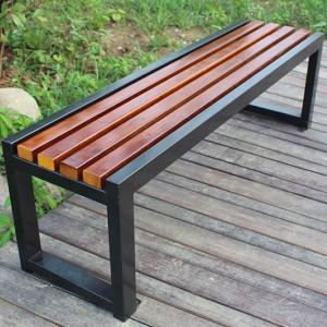 China antirust 3 Seat 1500mm Cast Iron And Wood Garden Bench factory