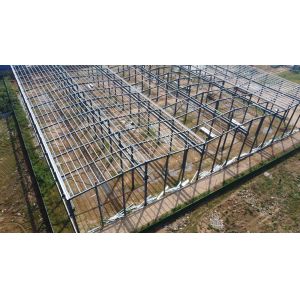 Modern Lightweight Steel Frame Construction Warehouse Building With Five Main