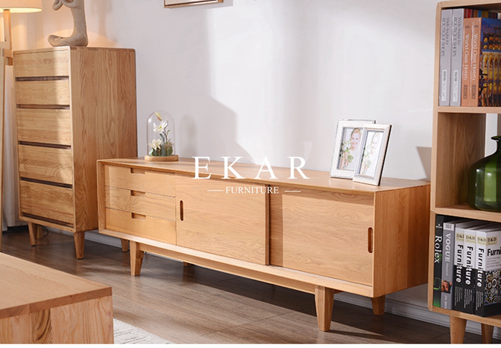 Modern Mdf Wooden Furniture Tv Stand Picture With Drawer