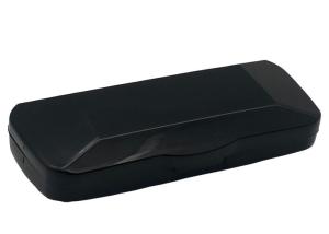 China Mirror Effect Hard Shell 15.1cm Plastic Glasses Case factory