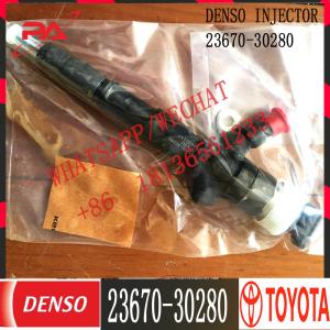 China 23670-30280 For TOYOTA Hilux 2KD-FTV 1KD-FTV Fuel Injector 095000-7780 factory