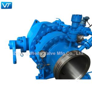 China Hydropower Station Remote Control Ball Valve Fully Opened And Closed Large Size Ball Valve factory