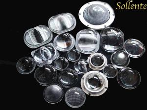 China Glass COB LED Lens High Transmittance For 10W - 200W LED Industrial Light factory