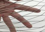 Stainless Steel Ferrule Rope Hand Woven Mesh Natural Colour 3.2mm Dia 50m