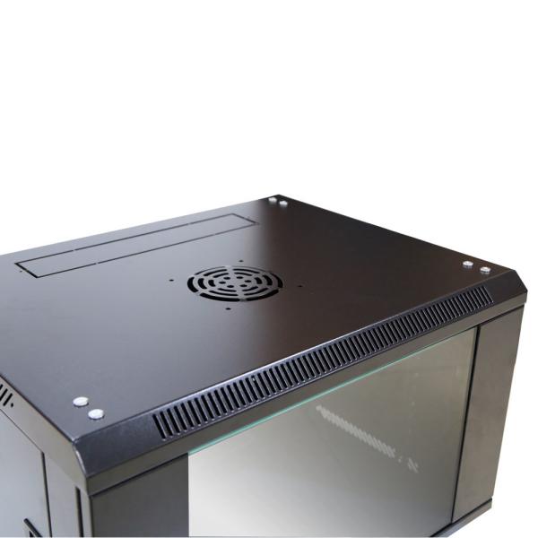 China Assistant Profile Unassembled Structure Server Rack Cabinet in Ral9005 Color Serial with L-shaped Mounting Profile factory