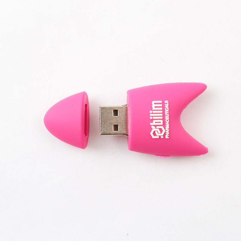 ROHS CE FCC 128GB Customized 3D And 2D Usb 3.0 Flash Drives Cartoon Mold