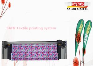 China No Pinch Roller Digital Fabric Plotter Cotton Printing 720x1800DPI factory