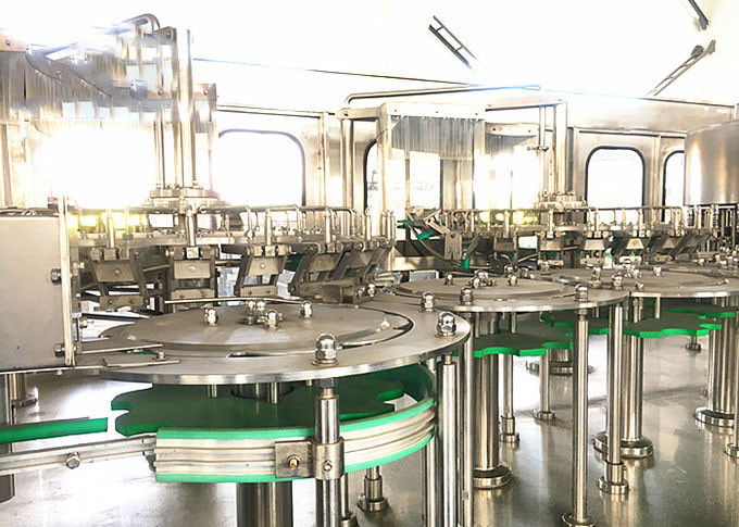 Rinsing Rinsing Filling Capping Monoblock Juice Bottling Machine