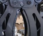 360 Dregree Roating Hydraulic Excavator Wood Grapple Attachment 800kg Excavator