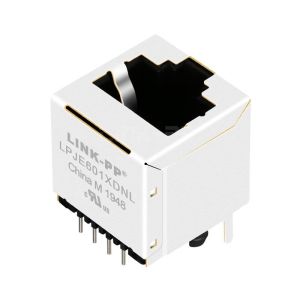 LPJE601XDNL RJ45 Vertical Modular Jack 8P8C without Magnetics Transformer