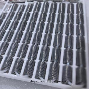 China Industrial PFA Immersion Tank Heaters , Harsh Chemicals Immersion Water Heater Coil factory