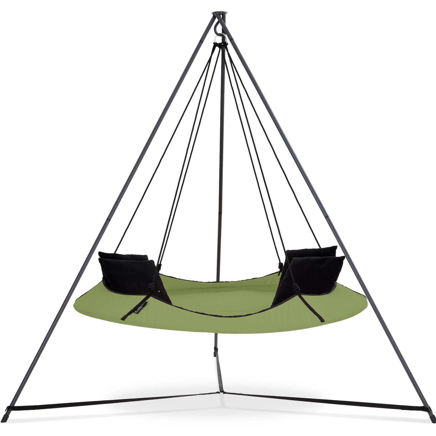 AJUNION Family Hammock Hanging Chair W245xL215xH238cm for Indoor and Outdoor Relaxation
