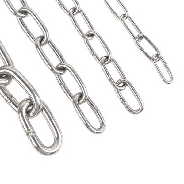 Load Lifting 316 Stainless Steel Boats Anchor Chain DIN766 Standard Test load