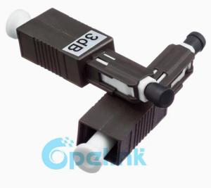 China 1310/1550nm Mu/PC Fiber Optic Attenuator -30dB Male to Female Wide Temperature Range factory