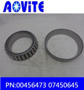 China Terex/nhl cone bearing 00456473 and cup bearing 07450645 factory