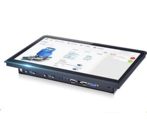 China 1600x900 Capacitive screen dual core Industrial Panel Pc mini slim computer factory