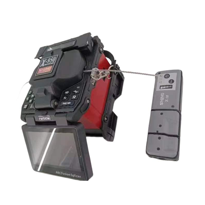 1 Handheld FTTH Arc Splicing Welding Machine for RJ45 SM/MM/DS/NZDS Fiber Optic Splicer