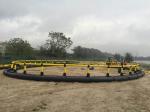 HDPE Pipe Square Fish Farming Cage Floating Anti Wind For Aquaculture Tools
