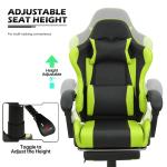 Affordable Home Office Furniture ALINUNU Ergonomic Gaming Chair 25"D x 26.5"W x