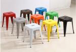 YLX-1112 Aluminium/Steel Loft Simple Style Square Chair for Restaurant