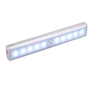 China 10 LED USB Rechargeable Battery Lights,Stick On Lights Magnetic Wireless Cabinet Light factory