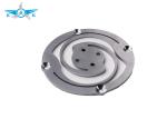 High Precision Carbon Fiber Components Customized Size Silver Color