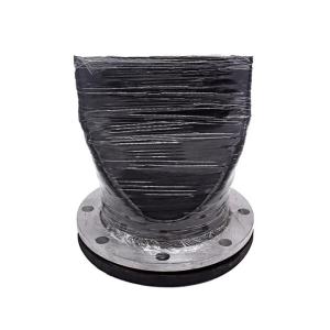 EPDM Flange Type DN100 Rubber Duckbill Check Valve For Sewage Discharge Corrosion Abrasion Weather Resistance