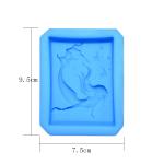 Silicone Baking Utensils Diy Handmade 3d Model Mermaid Shaped Logo Molds