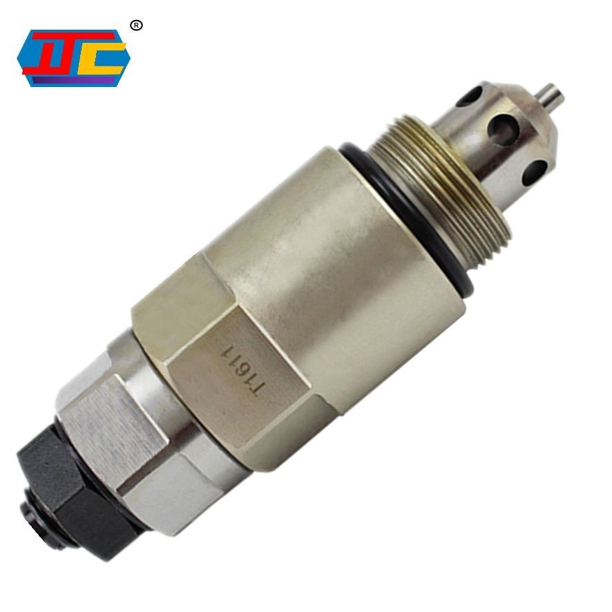 Hyundai Hydraulic Motor Relief Valve For R215-7 Excavator Travel Motor