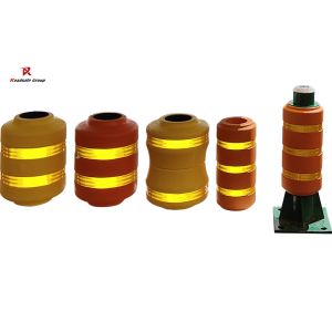 Customized Design Eva Buckets Rolling Anti Crash Road Barrier For Highway