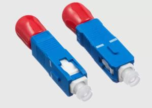 China Simplex ST Male To SC Female Adapter 0.2dB Hybrid Optic Adapter factory