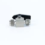 High Pressure Female Thread 1/2 1/4 3/4 3/8 Stainless Steel 3 Way Ball Valve