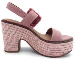Women Canvas Espadrille Footwear With Cotton Lining Material