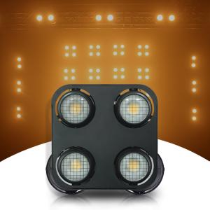 China Waterproof Blinder DMX Stage Light Amber Warm White IP65 Cob Led 4x90w Blinder Outdoor Blinder factory